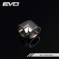 Угловой фитинг Bykski CC-EW90-V2 Silver