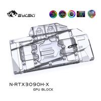 Водоблок Bykski N-RTX3090H-X-V2 Acrylic RBW