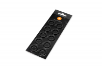 EK-Torque HTC-16 Color Rings Pack - Black (10pcs)
