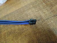 Удлинитель 8Pin EPS Power Extension Cable (300mm) Black-Blue