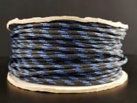Оплетка для проводов Sleeve 4mm PET Black&PP Blue-1M