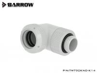 Фитинг угловой Barrow TWT90KND-K14 White