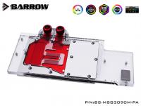 Водоблок Barrow BS-MSG3090M-PA MSI Trio 3080/3090 RBW