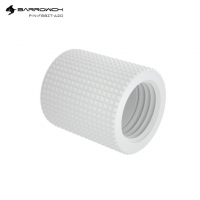 Прямой фитинг Barrowch FBBZT-A20 White