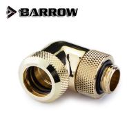 Фитинг угловой Barrow TWT90KND-K14 gold