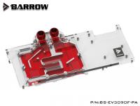 Водоблок Barrow BS-EV3090F-PA EVGA FTW3 Ultra/Gaming 3080/3090 RBW