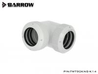 Фитинг угловой Barrow TWT90KNS-K14 White