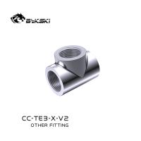 Угловой адаптер Bykski CC-TE3-X-V2 Silver