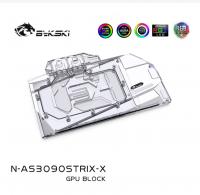 Водоблок Bykski N-AS3090STRIX-X Plexi + Backplate