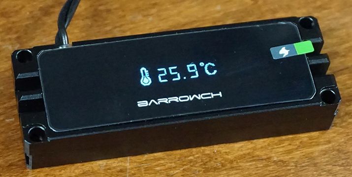 Радиатор для SSD со встроенным экраном от Barrowch Радиатор для SSD со встроенным экраном от Barrowch