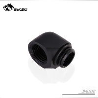Угловой фитинг Bykski B-D90 Black