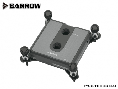 (УЦЕНКА) - Водоблок Barrow LTCP03-04I Black