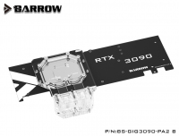Водоблок Barrow BS-GIG3090-PA2 Gigabyte Eagle/Gaming/Vision Backplate