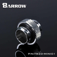 Прямой фитинг Barrow TB2D-MINI01 Silver