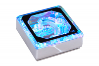 Водоблок Alphacool Eisblock XPX Aurora Edge - Plexi Chrome Digital RGB