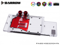 Водоблок Barrow BS-MSG3090M-PA MSI Trio 3080/3090 RBW