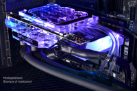 Активный бэкплейт Alphacool Eisblock Aurora GPX-N Acryl 3080/3090 FTW3