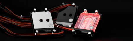 Водоблок EK-Quantum Velocity sTR4 D-RGB - Nickel + Acetal