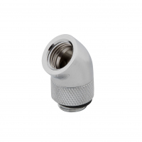 Угловой фитинг Corsair Hydro X Series XF Adapter 2-pack 45° Angled rotary - Silver