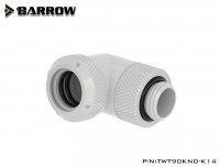 Фитинг угловой Barrow TWT90KND-K14 White