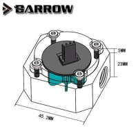Датчик потока Barrow SLFV1-RGB Black