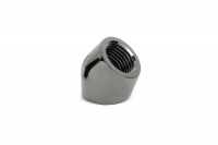 Угловой фитинг EK-AF Angled 45° 2F G1/4 Black Nickel