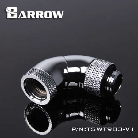 Угловой фитинг Barrow TSWT903-V1 Silver