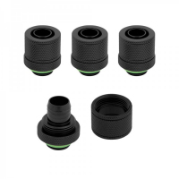 Фитинг Corsair Hydro X Series XF Softline 4-pack 10/13mm compression - Black