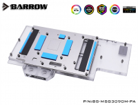 Водоблок Barrow BS-MSG3090M-PA MSI Trio 3080/3090 RBW