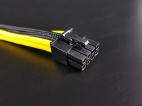 Удлинитель 8Pin EPS Power Extension Cable (300mm) Black-Yellow