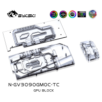 Водоблок Bykski N-GV3090GMOC-TC RBW+Backplate