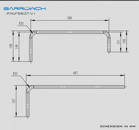 Медная трубка Barrowch FBTDWG-14