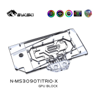 Водоблок Bykski N-MS3090TITRIO-X 5V RBW+Backplate