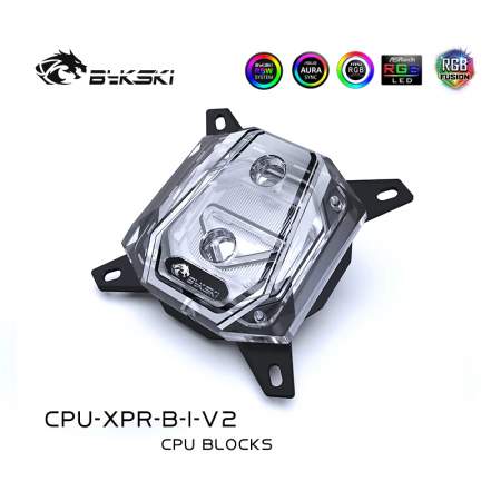 (УЦЕНКА) - Водоблок Bykski CPU-XPR-B-I-V2