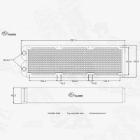 Радиатор Bykski B-RD360-TK60