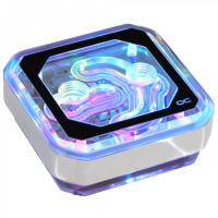 Водоблок Alphacool Eisblock XPX Aurora - Plexi Chrome Digital RGB