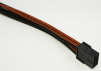 Удлинитель Power Cable 30 cm Black&Red, 8Pin CPU M/F