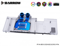 Водоблок Barrow BS-ZOXG3090-PA Zotac 3080/3090 RBW