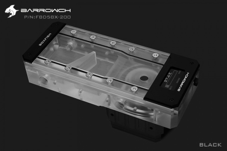 Резервуар с помпой Barrowch FBDCBX-200 Black