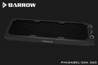 Радиатор Barrow Dabel-30a 360