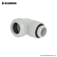 Фитинг угловой Barrow TWT90KND-K12 White