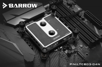 Водоблок Barrow LTCB03-04N Black