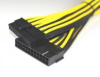 Удлинитель 24Pin Power Extension Cable (300mm) Black-Yellow