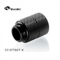 Прямой фитинг Bykski CC-DTSOT-X Black