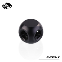 Разветлитель Bykski B-TE4-X Black