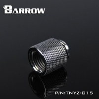 Прямой фитинг Barrow TNYZ-G15 Shiny silver