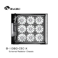 Внешний радиатор с помпой Bykski B-1080-CEC-X Black