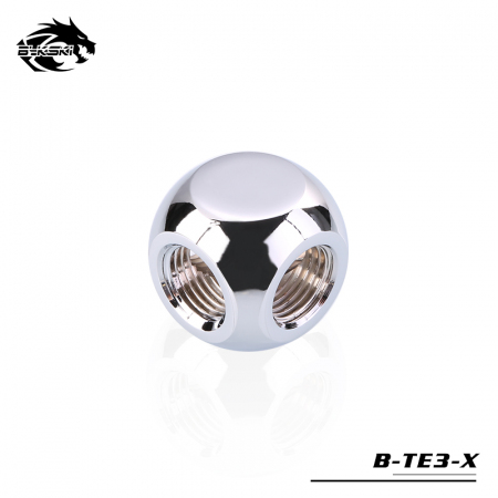 Разветлитель Bykski B-TE4-X Silver