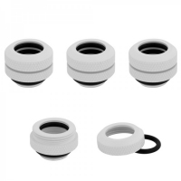 Фитинг Corsair Hydro X Series XF Hardline 4-pack 12mm OD compression - White