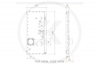 Панель с помпой EK-Quantum Reflection PC-O11D XL D5 PWM D-RGB - Plexi